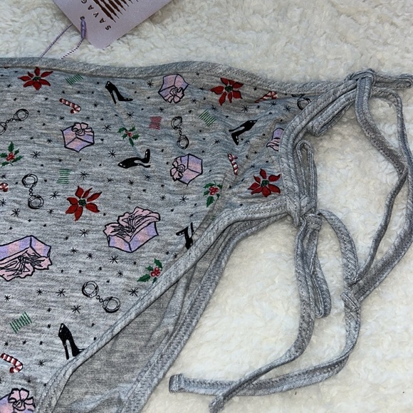 Savage X Fenty ‘Tis The Savage Hot Short Holiday Underwear XL NWT - Picture 4 of 7